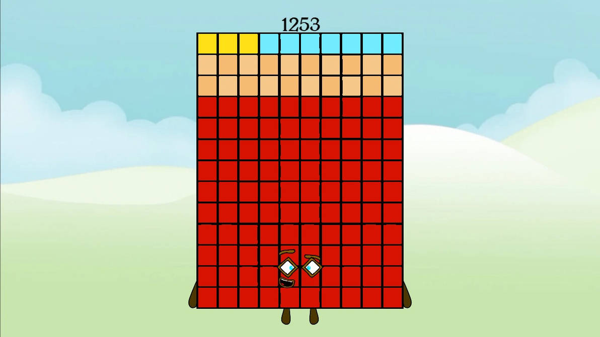Num Block 125 Numberblocks 1253 by Jaydenpbrossard on DeviantArt