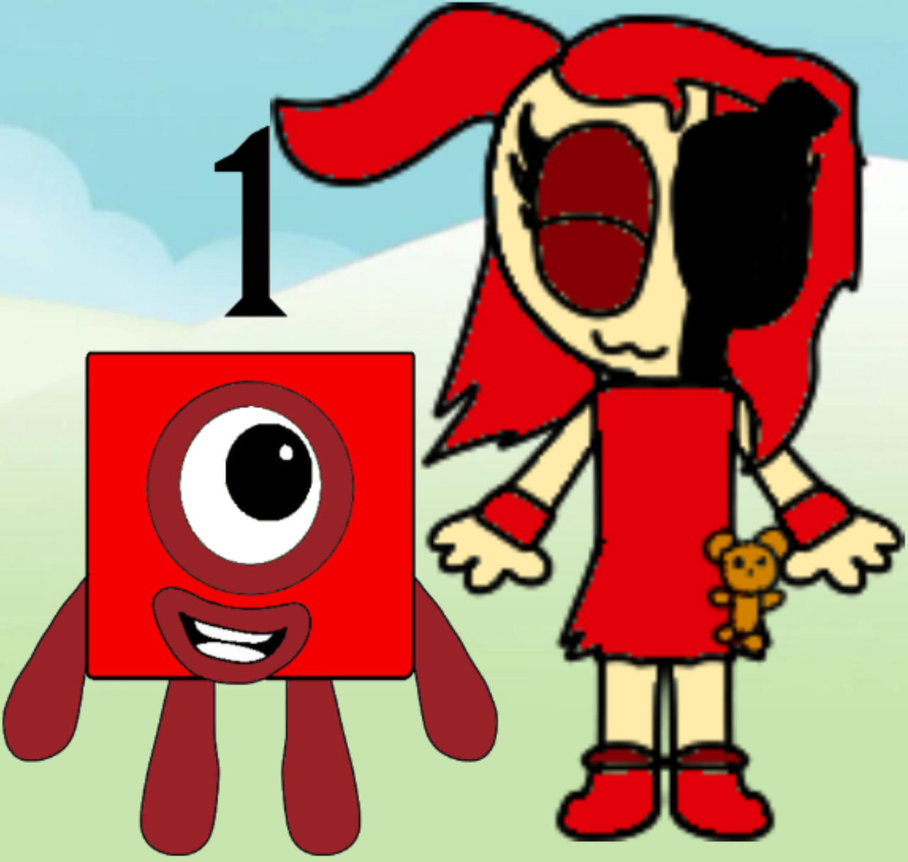 Numberblocks main character (one) by Jaydenpbrossard on DeviantArt