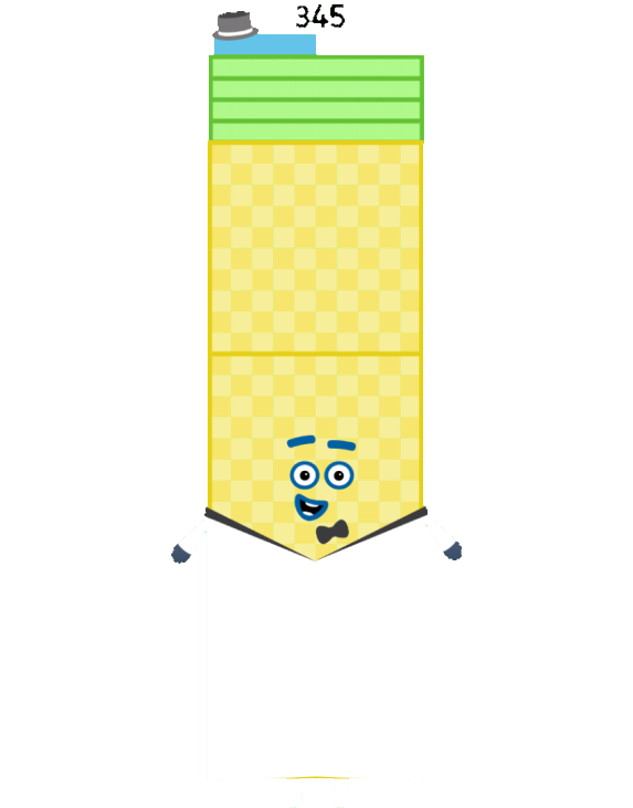 Numberblocks three-hundred-forty-Five by Jaydenpbrossard on DeviantArt