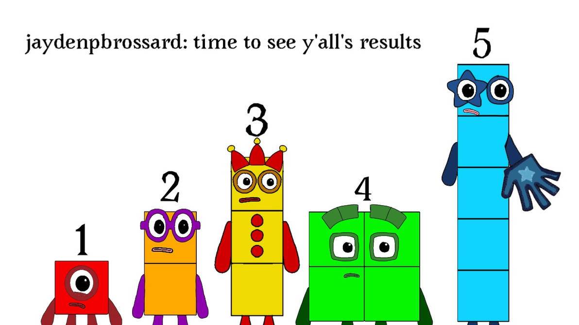 Number Blocks Body Map The results of Main Cardio (Numberblocks version) by Jaydenpbrossard on ...