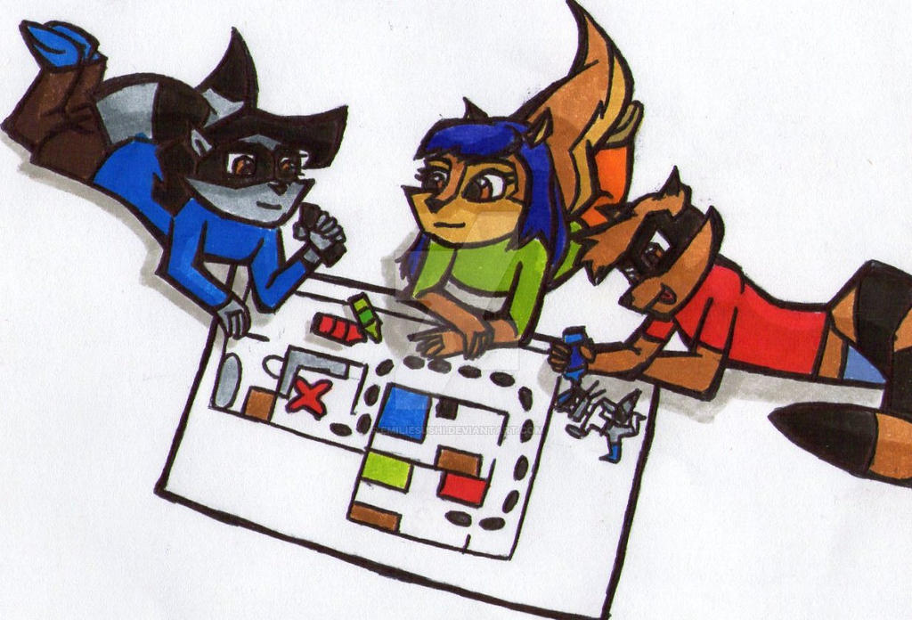 Sly's Kids by EmilieSushi on DeviantArt