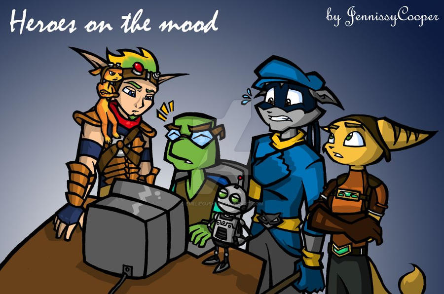 Heroes on the mood by EmilieSushi on DeviantArt