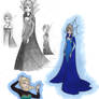 Elsa doodles