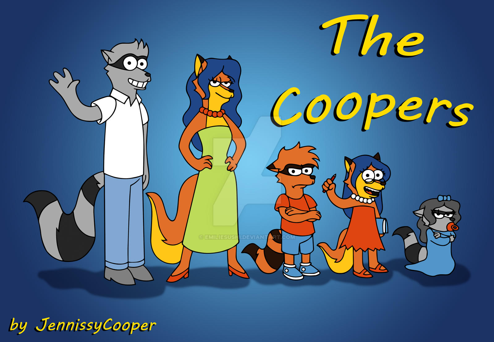 The Coopers by EmilieSushi on DeviantArt