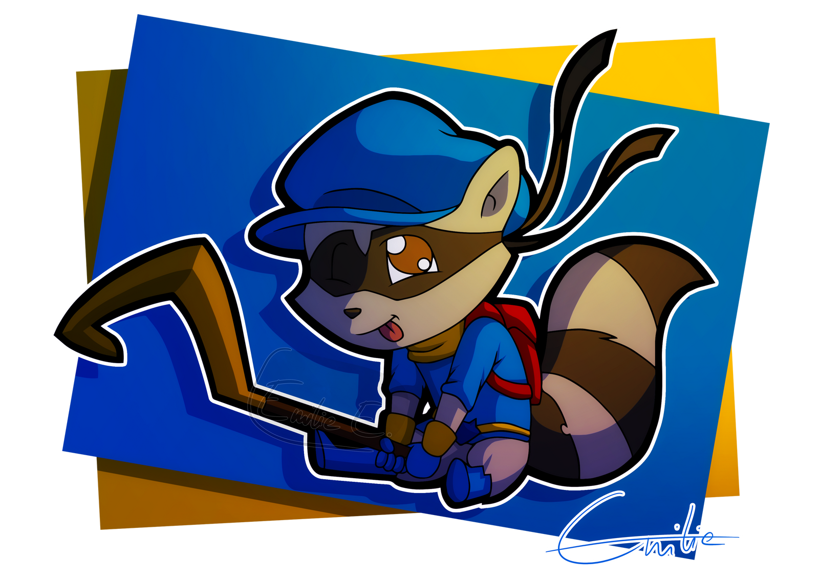 Chibi Sly Cooper