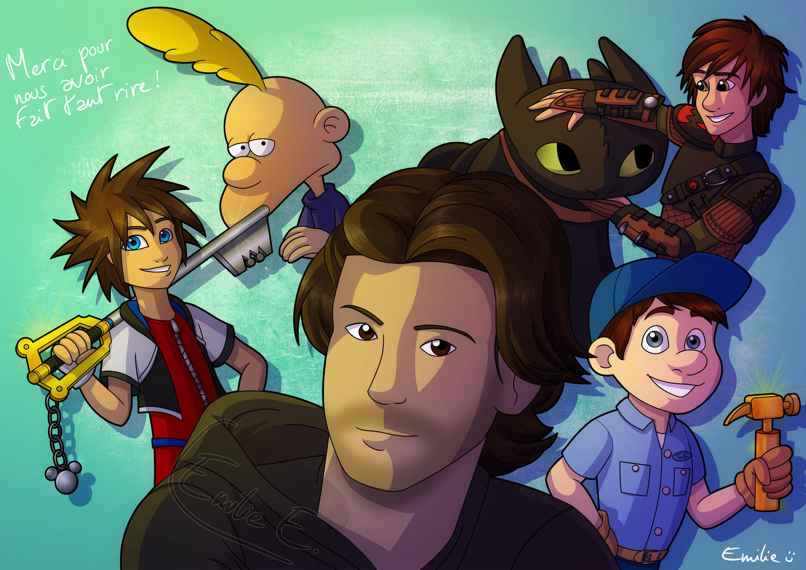 Gift for Donald Reignoux by EmilieSushi on DeviantArt