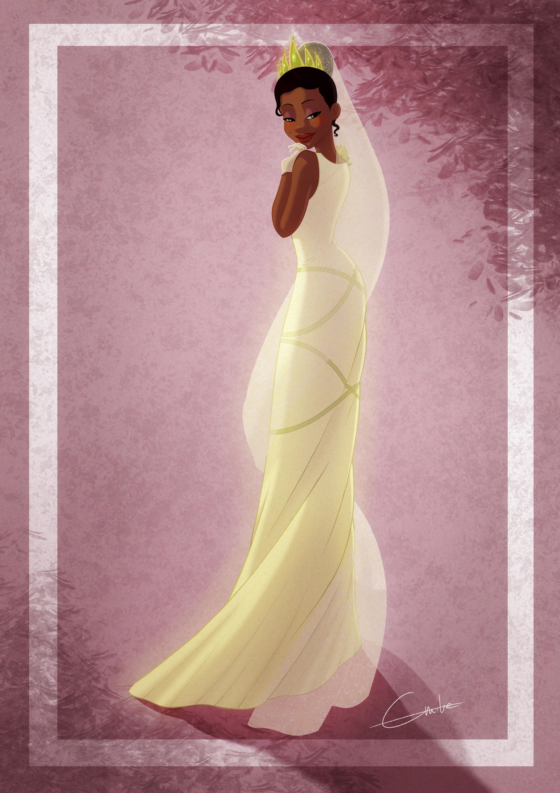 tiana wedding dress princess and the frog Princess Tiana: Lily Wedding Dress