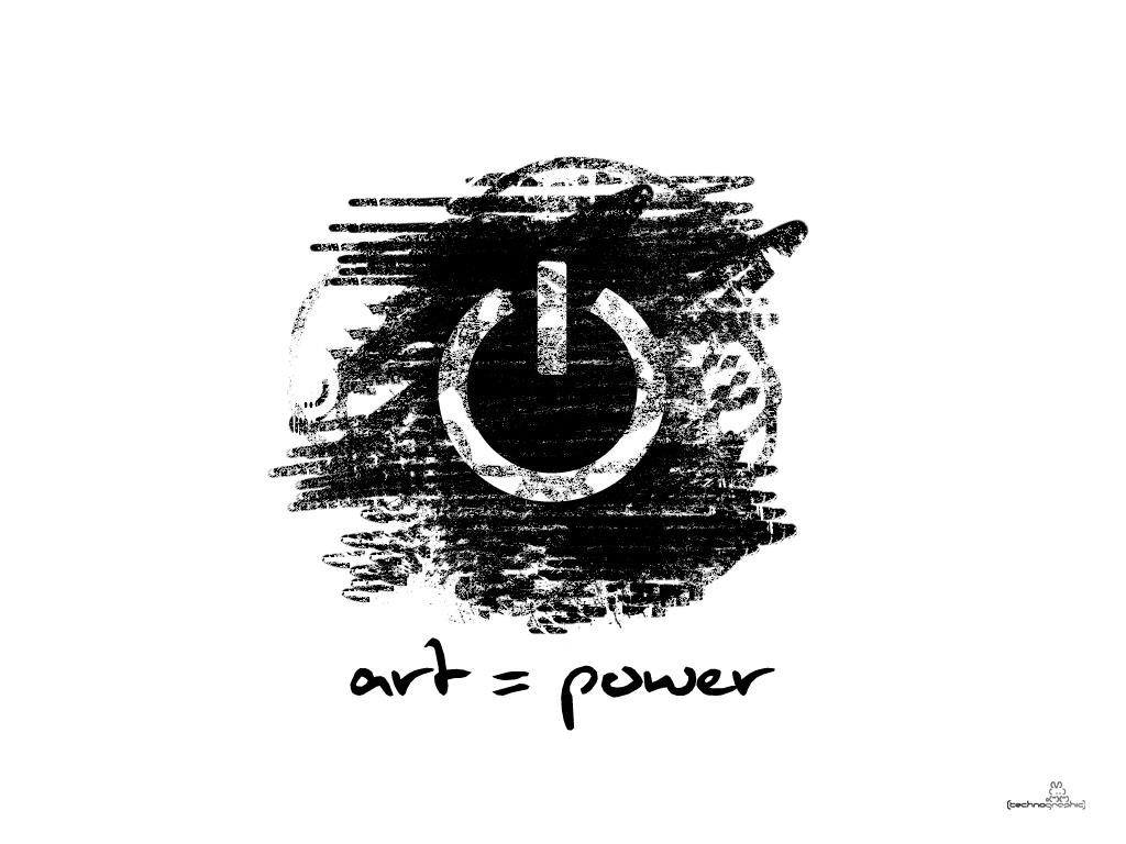 Art Equals Power Wallpaper By Tal1n On Deviantart