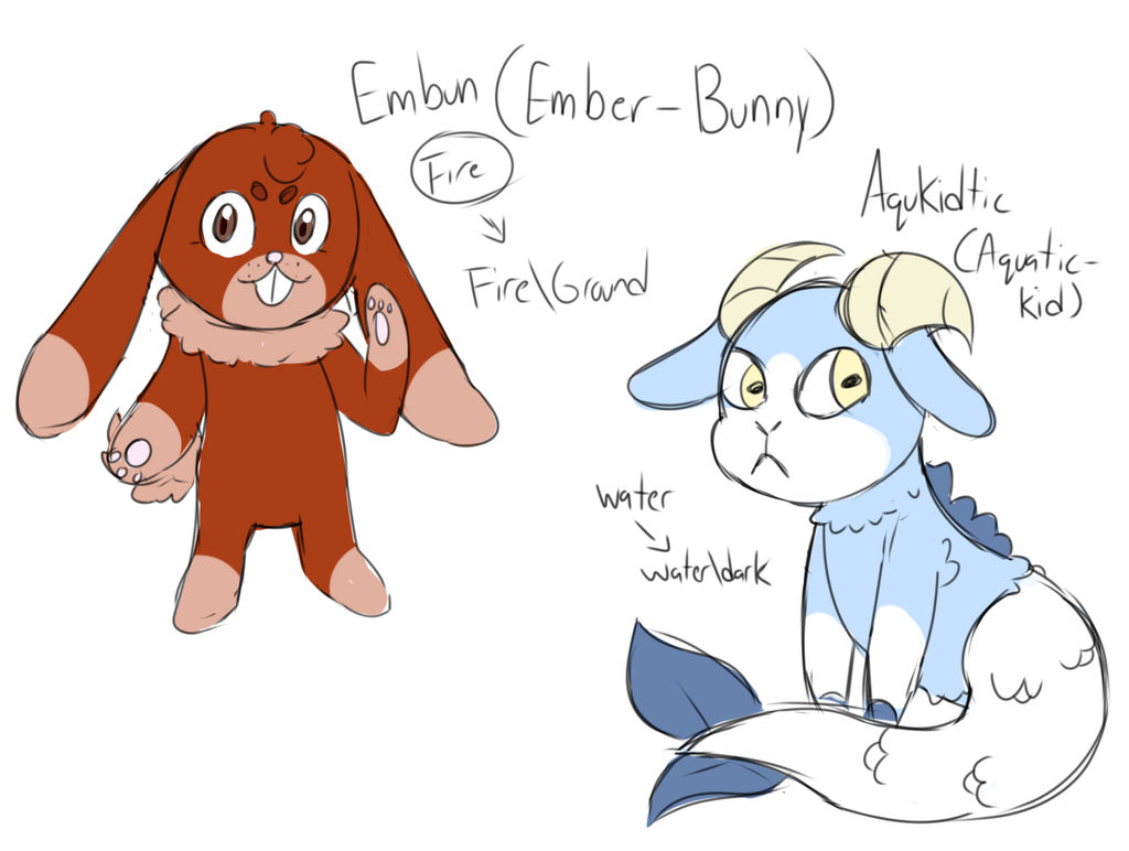 i tried fakemon by Iesbeans on DeviantArt
