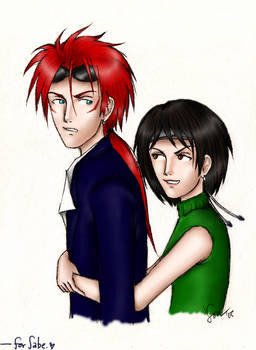 Reno and Yuffie : for Sabriel