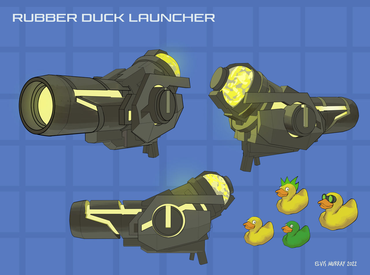 Rubber Duck Launcher By Elbees49 On DeviantArt rubber-duck-launcher-by-elbees49-on-deviantart
