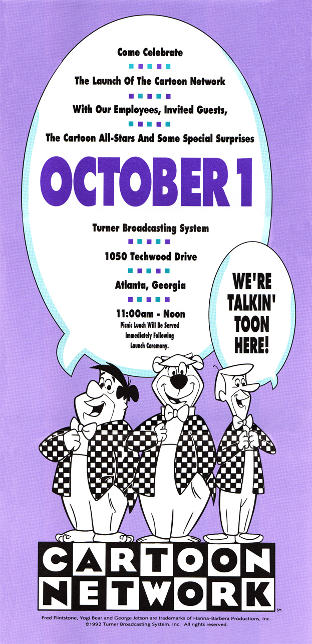 Cartoon Network Launch (October 1, 1992) by jpfr1906 on DeviantArt