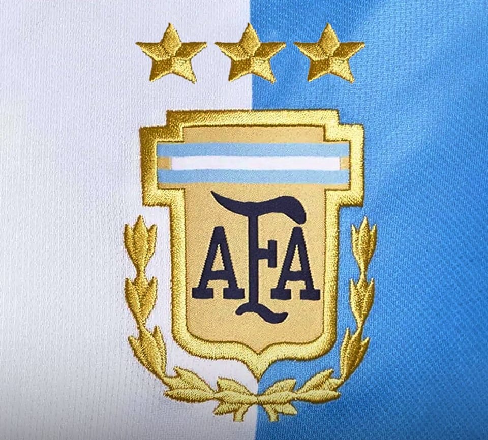 Official Argentina FIFA World Cup 2022 Winners Patch