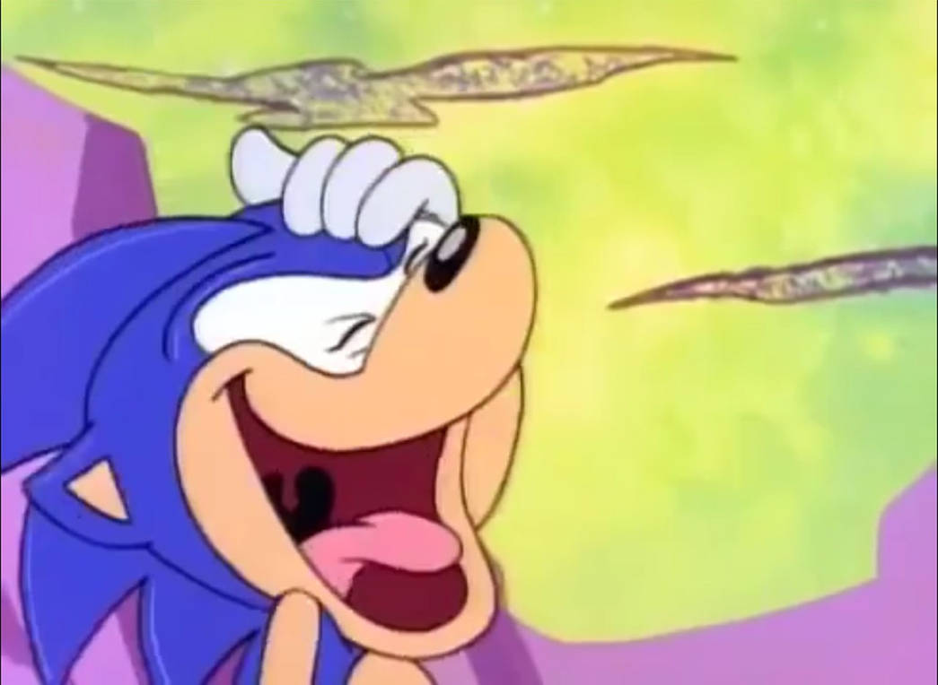 Sonic the Hedgehog Laughing (TV Show) by jpfr1906 on DeviantArt