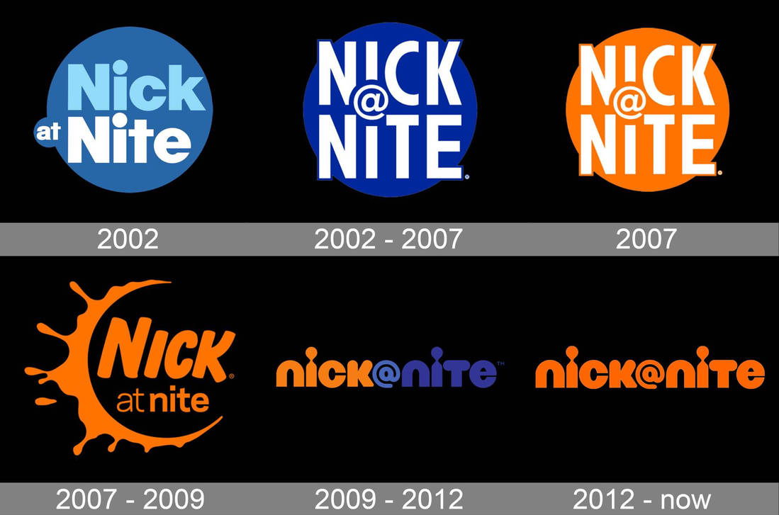 Nickw Nick At Nite Logo History by AdrianTheCoolGuy2K5 on DeviantArt