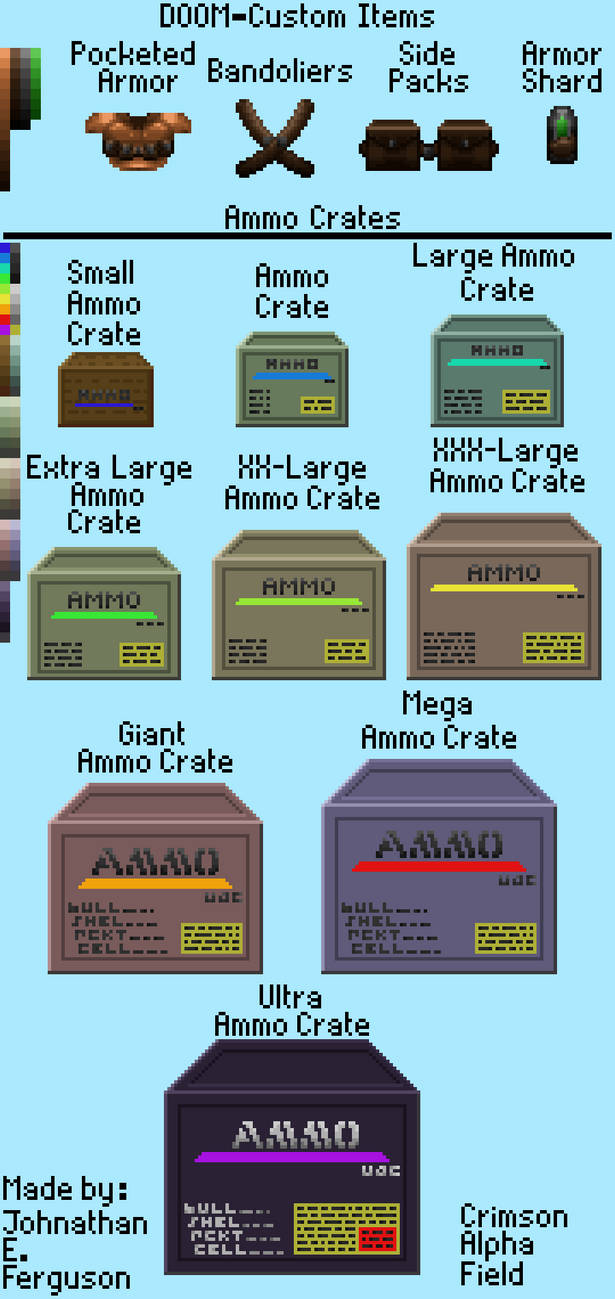 DOOM Custom Items by CrimsonAlphaField on DeviantArt
