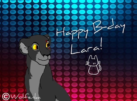 Happy B-day Lara60