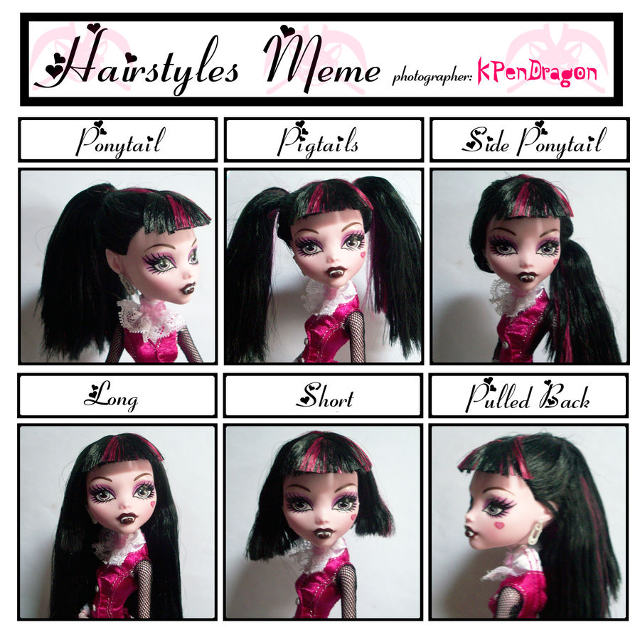 Hair Styles Meme: Draculaura