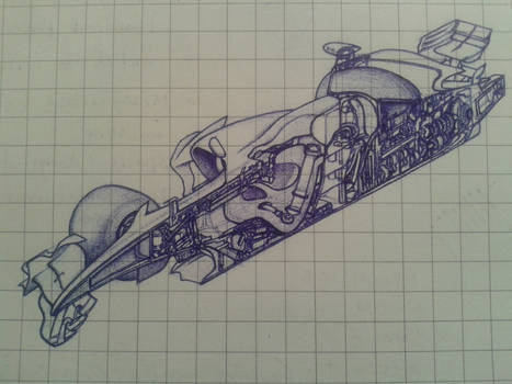 F1 car