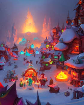 Snow village 2
