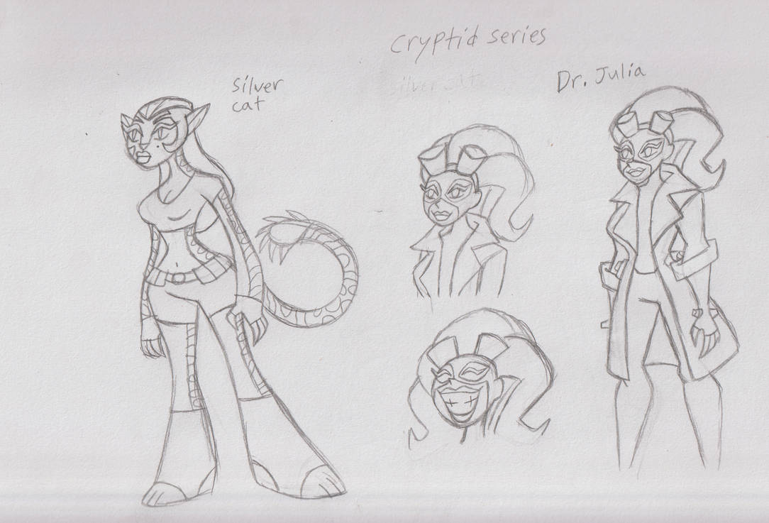 Cryptid series two characters by QTcomics on DeviantArt