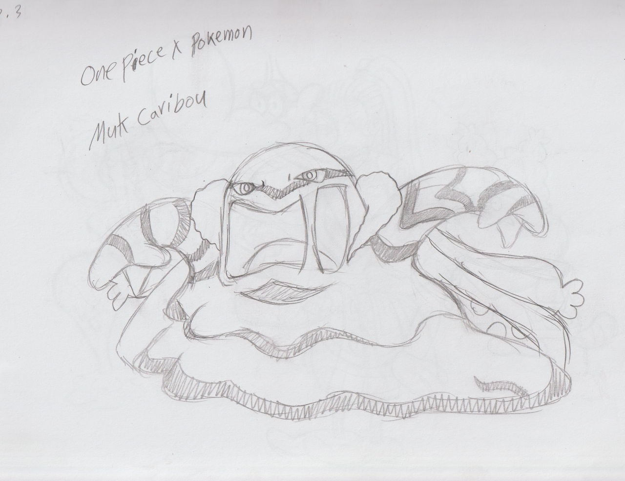 Muk Deviantart One piece x Pokemon Muk Caribou by QTcomics on DeviantArt