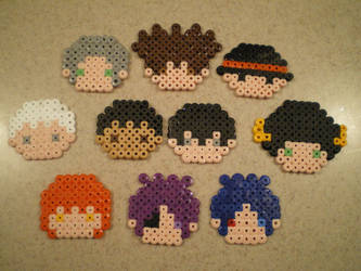 Hitman Reborn Perler Beads