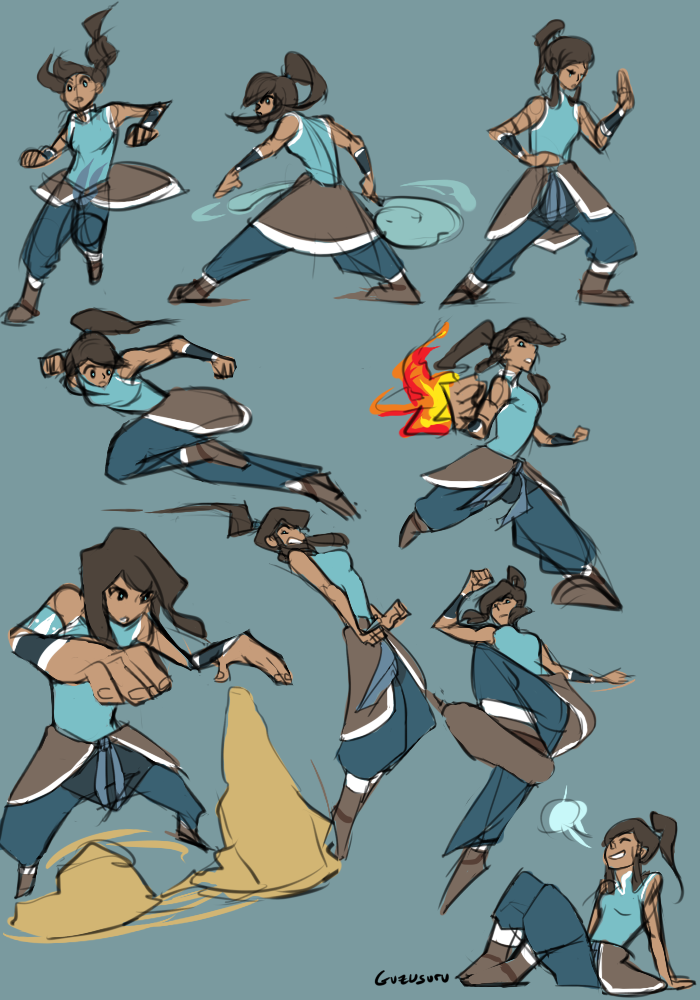 Korra sketches