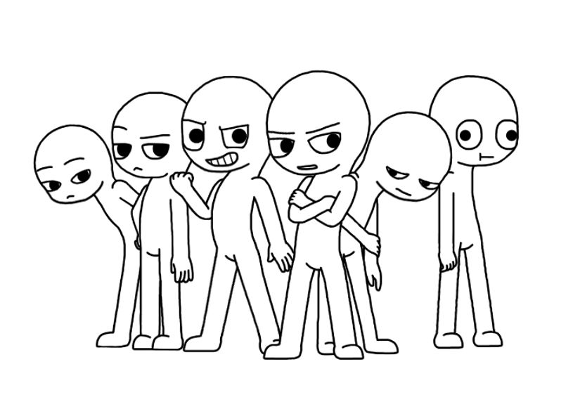 Draw the Squad meme by sivanhe on DeviantArt