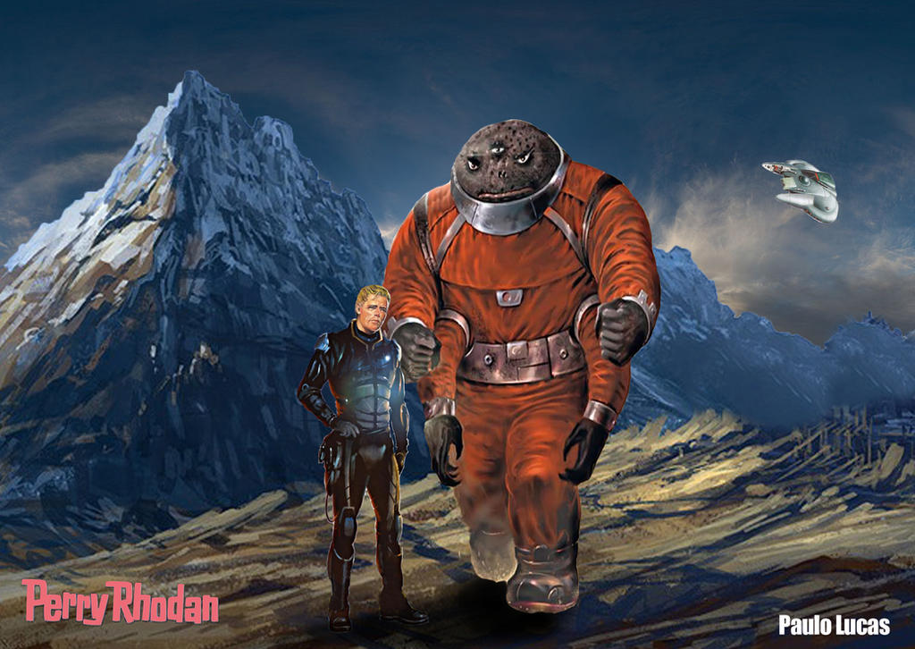 Perry Rhodan e Icho Tolot by LucasCohen on DeviantArt