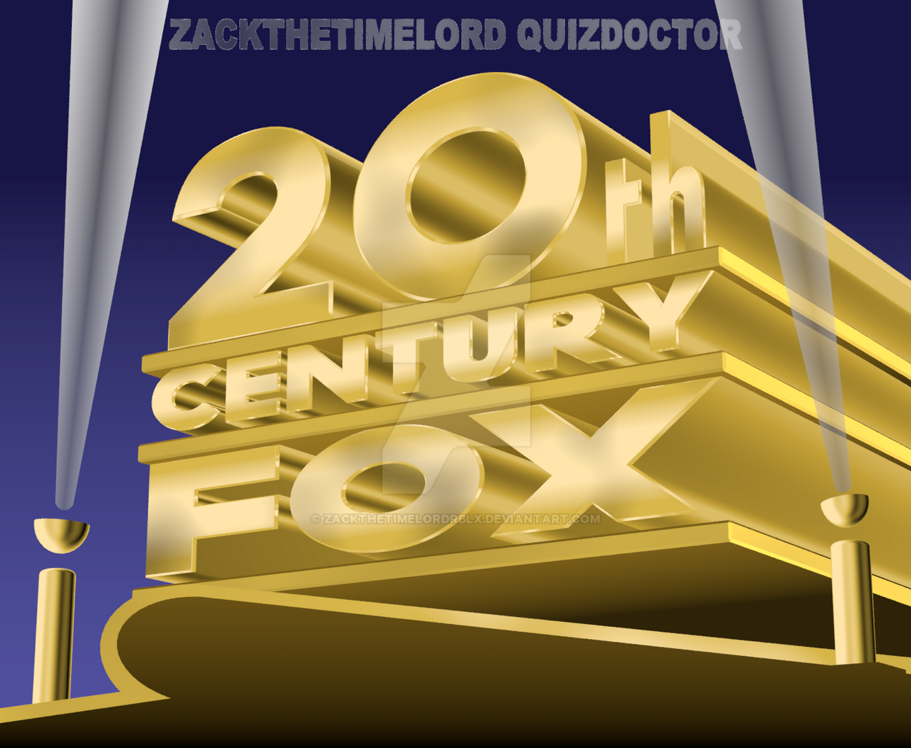 20th Century Fox 1987 Print Logo Colourised By Zackthetimelordrblx On 20th Century Fox 1987 Print Logo Colourised By Zackthetimelordrblx On