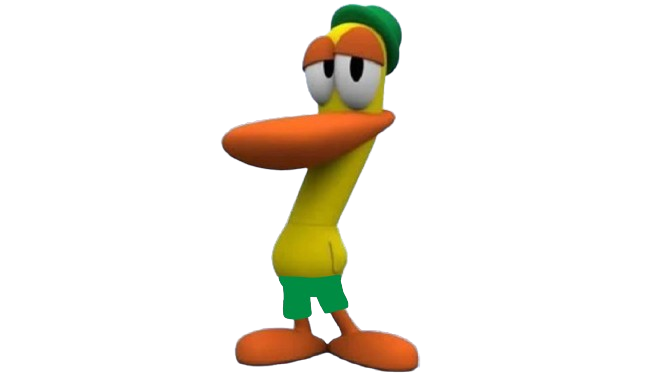 Pato in his swimsuit by PocoyoandMonika on DeviantArt