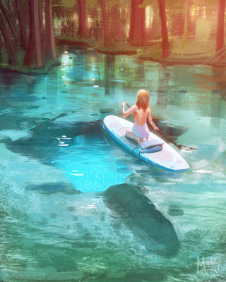Paddle Board by LivingAliveCreator