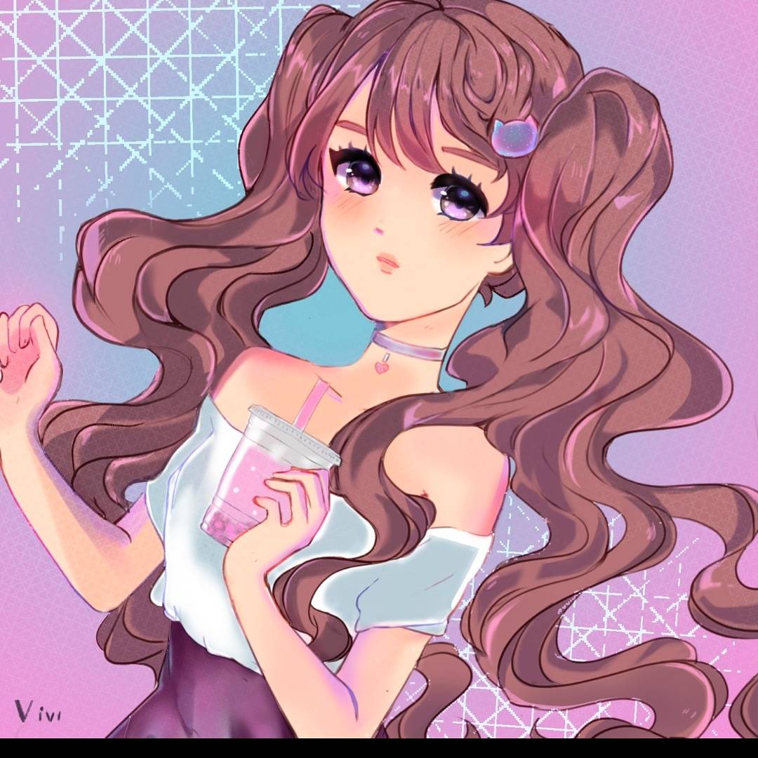 Bubbly Girl By Meroviart On DeviantArt bubbly-girl-by-meroviart-on-deviantart