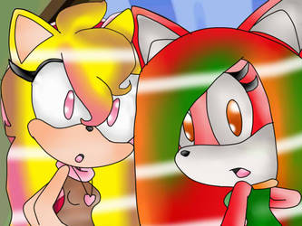 Honey The Hedgehog And July The Cat