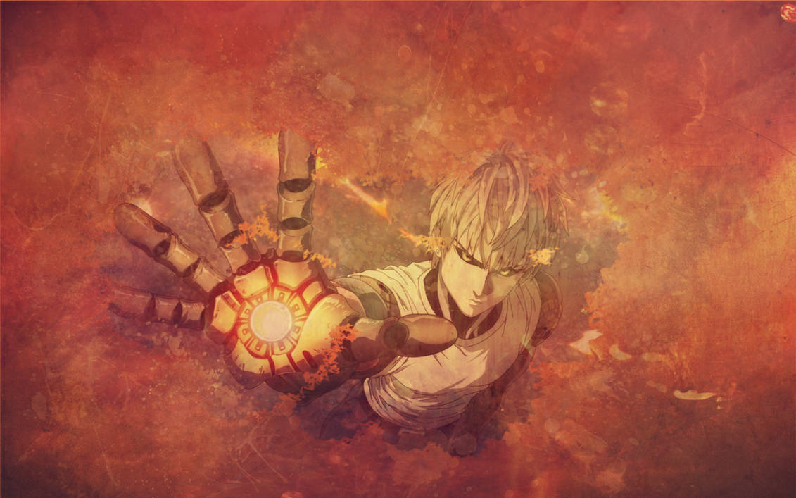 Wallpaper-genos-one-punch-man by oioiji on DeviantArt