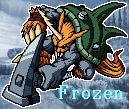 Zudomon 'frozen' icon