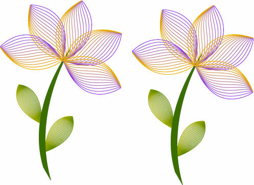 vector flowers 2