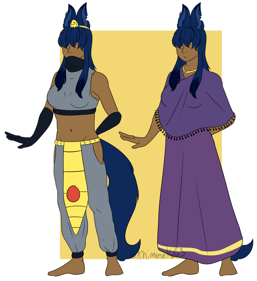 Anput Reference Sheet by Animeneko63 on DeviantArt