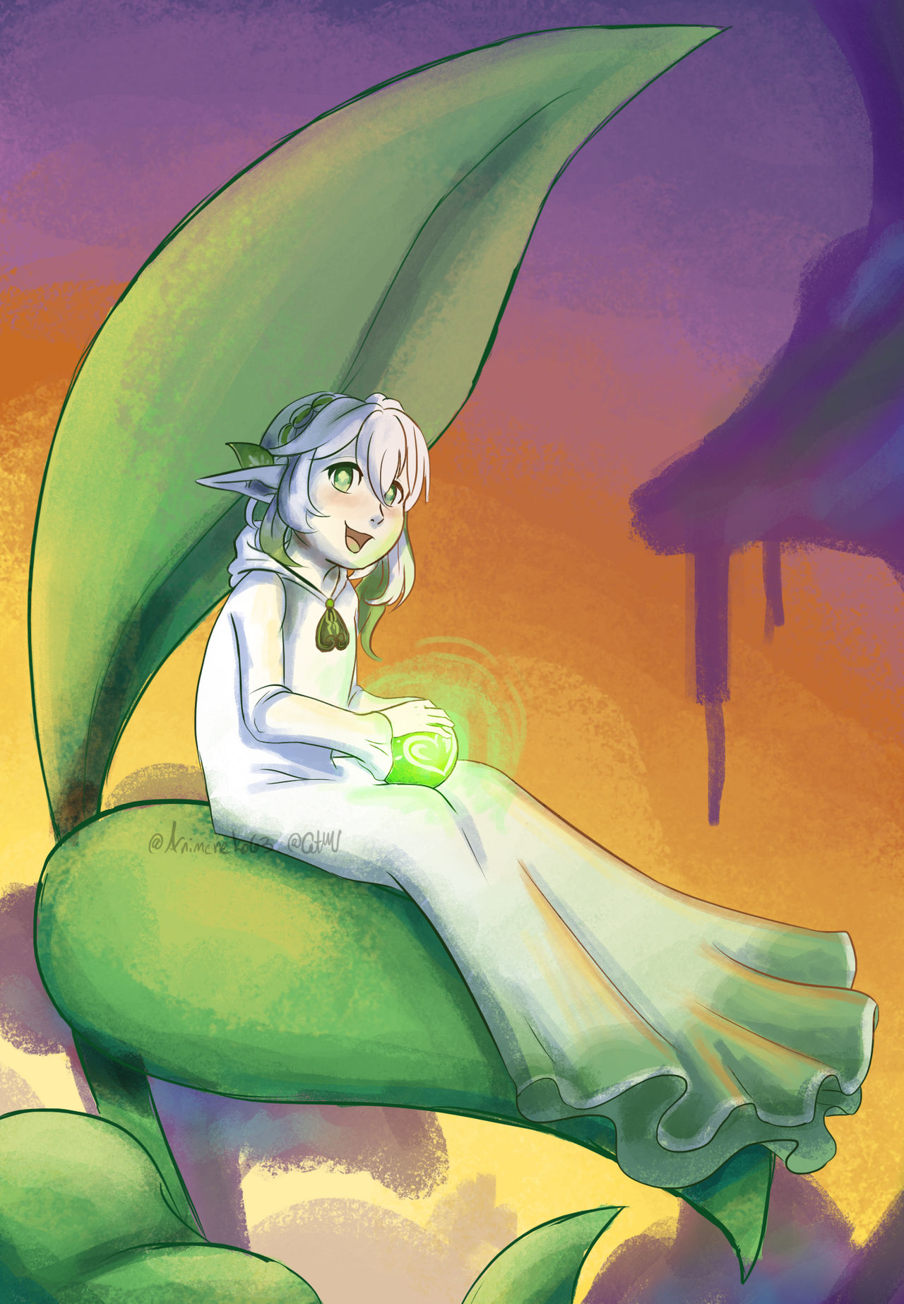 Dendro Rchon Dendro Archon Nahida by Animeneko63 on DeviantArt