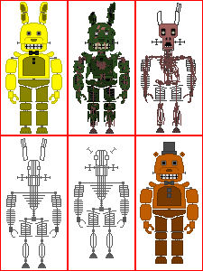 Springlock Suits by MatthewFazbear on DeviantArt