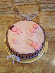 Pigs in a Barrel Cake