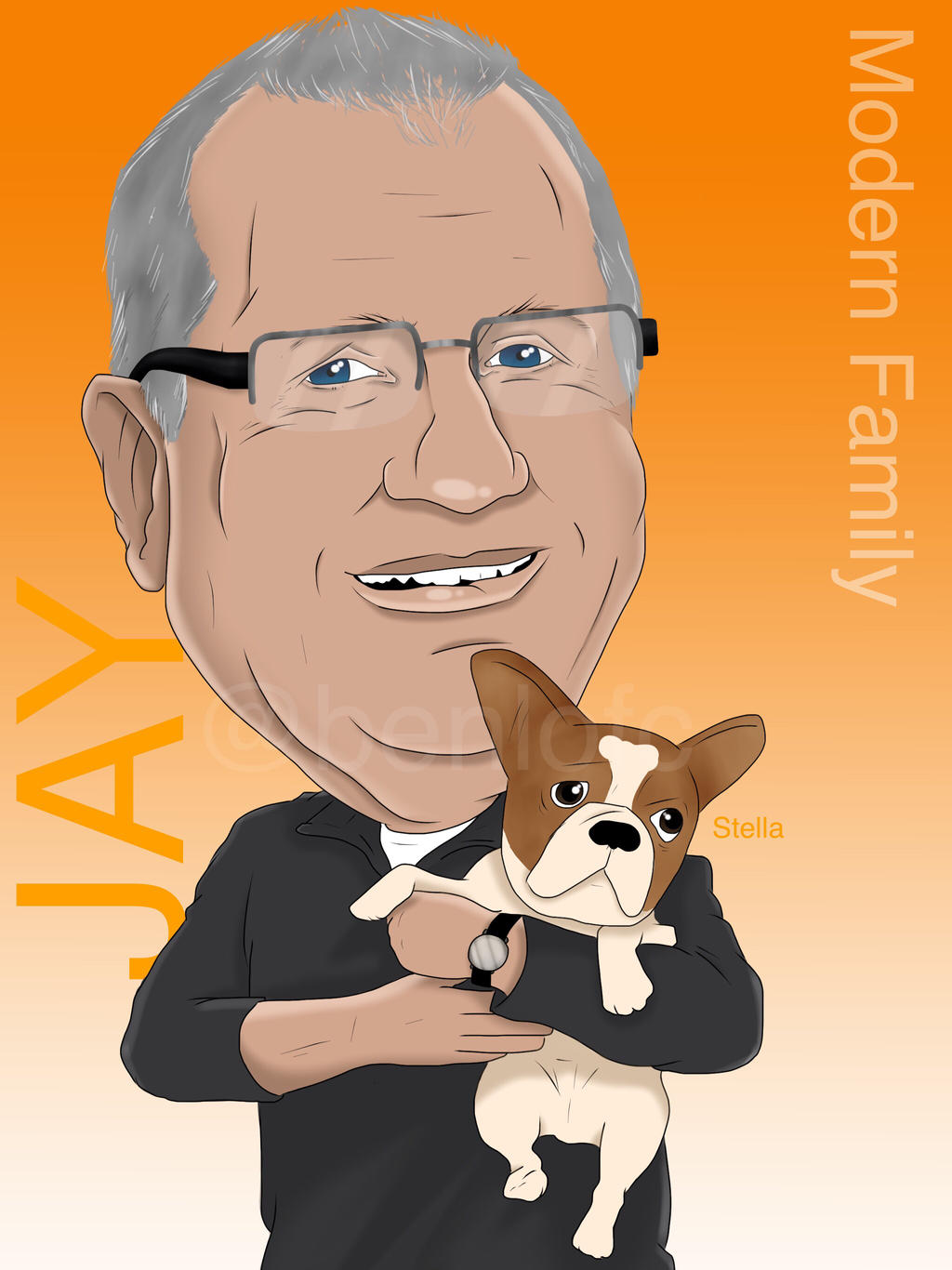 My Caricature Of Jay Pritchett From Modern Family By Monkeycircusart On Deviantart My Caricature Of Jay Pritchett From Modern Family By Monkeycircusart On Deviantart