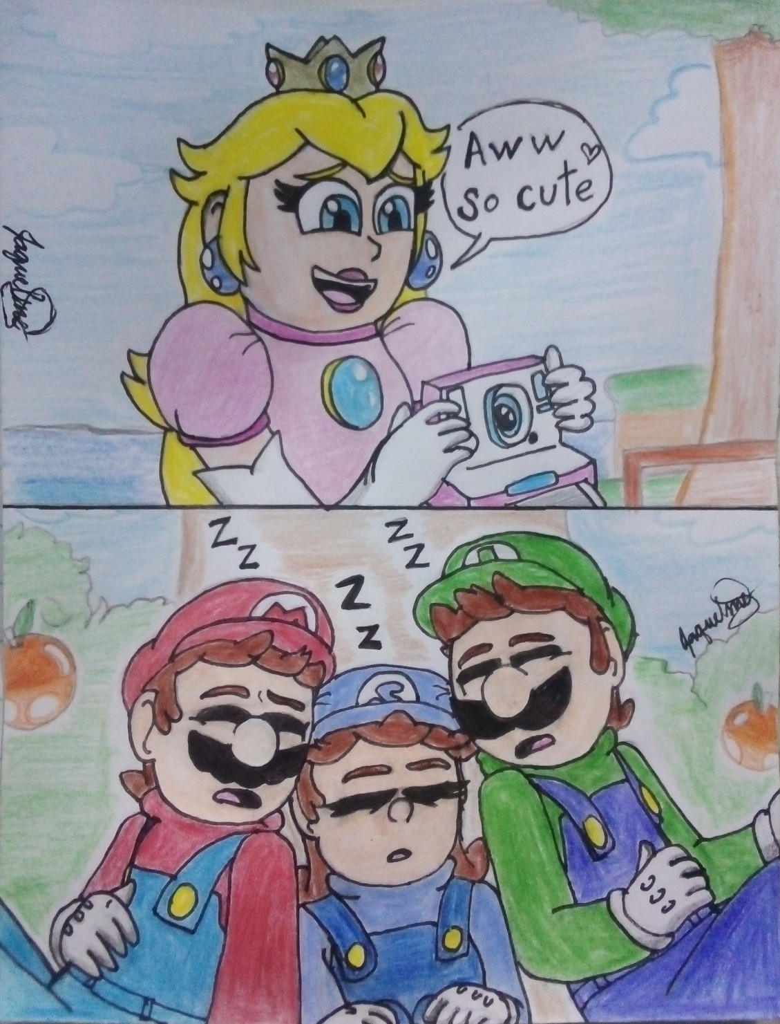 Super Mario World Ending/ SMB-AU