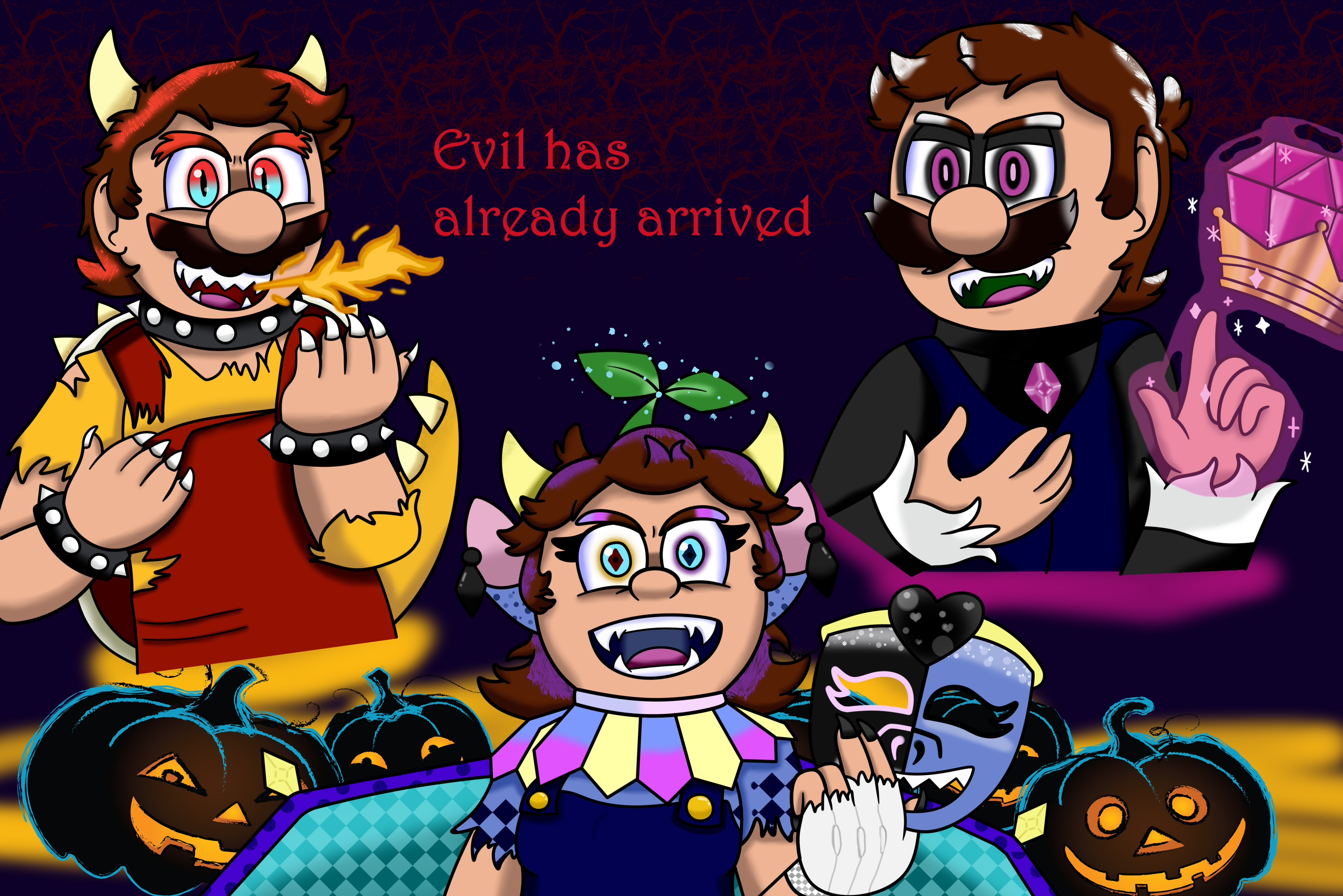 From Heroes to Villains. / SMB-AU