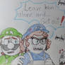 Human Shield for Luigi / SMB-AU