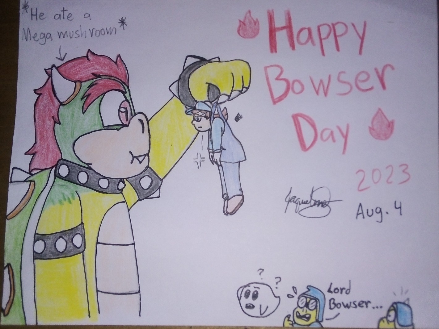 *Happy Bowser Day 2023* sketch/SMB-AU
