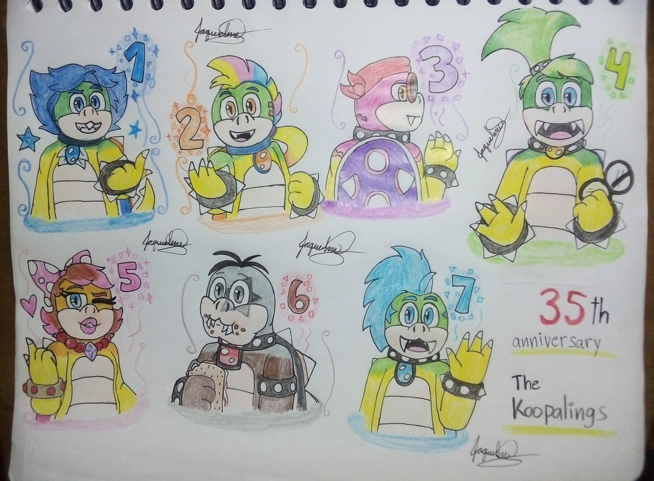 Happy 35th anniversary Koopalings