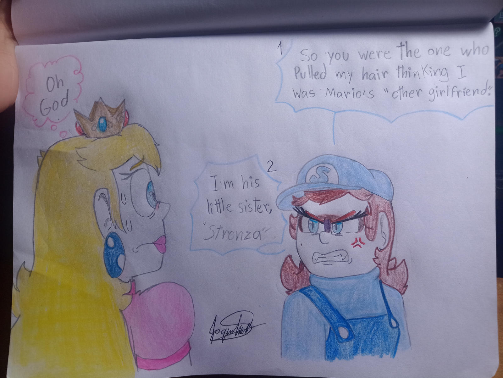 SMB-AU/ How Peach and Sophia met.