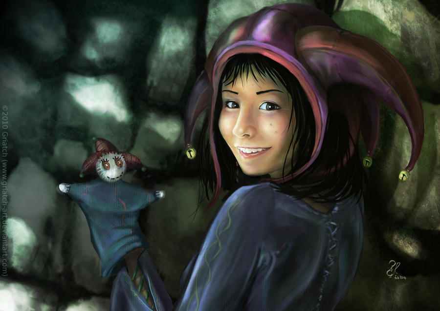 Say 'hi' to Mrs Buttons by Griatch-art Say 'hi' to Mrs Buttons by Griatch-art